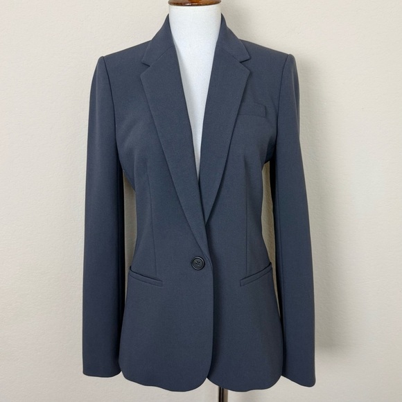 J. Crew Single‎ Button Blazer Jacket in Bonded Crepe - Picture 3 of 15